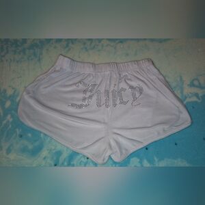 XL Juicy Couture White Shorts